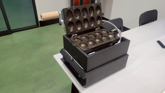 【雞蛋糕機界的霸主機】 咖啡豆型狀雞蛋糕機-- 歡迎來電洽詢即享優惠